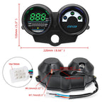 Motorcycle Speedometer Odometer Fuel Gauge Steering Indicator For — product photo 2 of 5