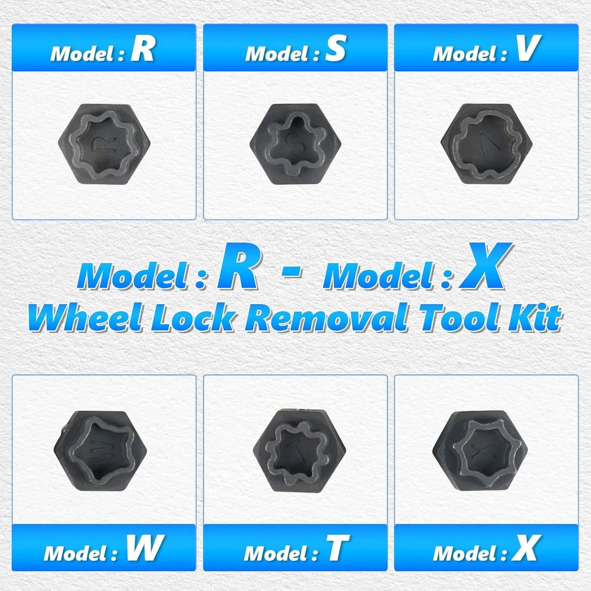 22Pcs Wheel Lock Nut Socket Set Anti-Theft Lug — product photo 4 of 6