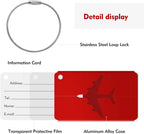 Aluminum Alloy Travel Luggage Tag — product photo 2 of 6