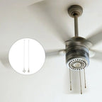 Fan Shape Ceiling Fan Pull Chain Light Shape — product photo 5 of 6