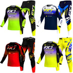 NEW 2026 FXJ blue enduro motocross gear set — product photo 3 of 5