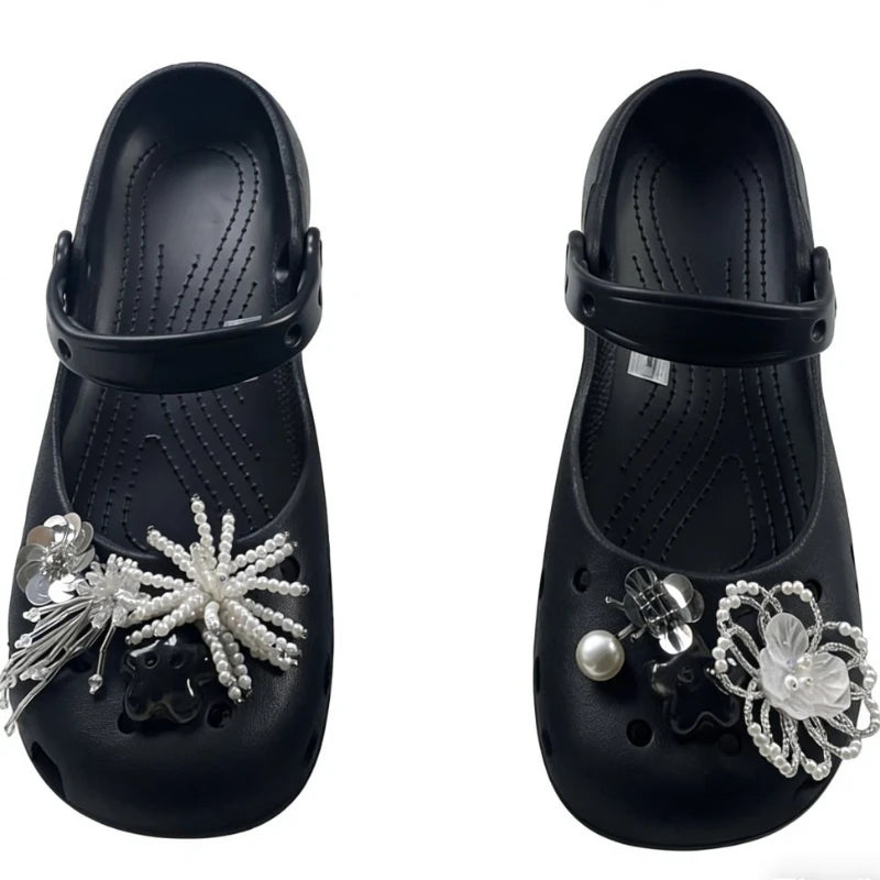 Original Shoe Charms Set Women Retro Ballet Shoes — product photo 4 of 6