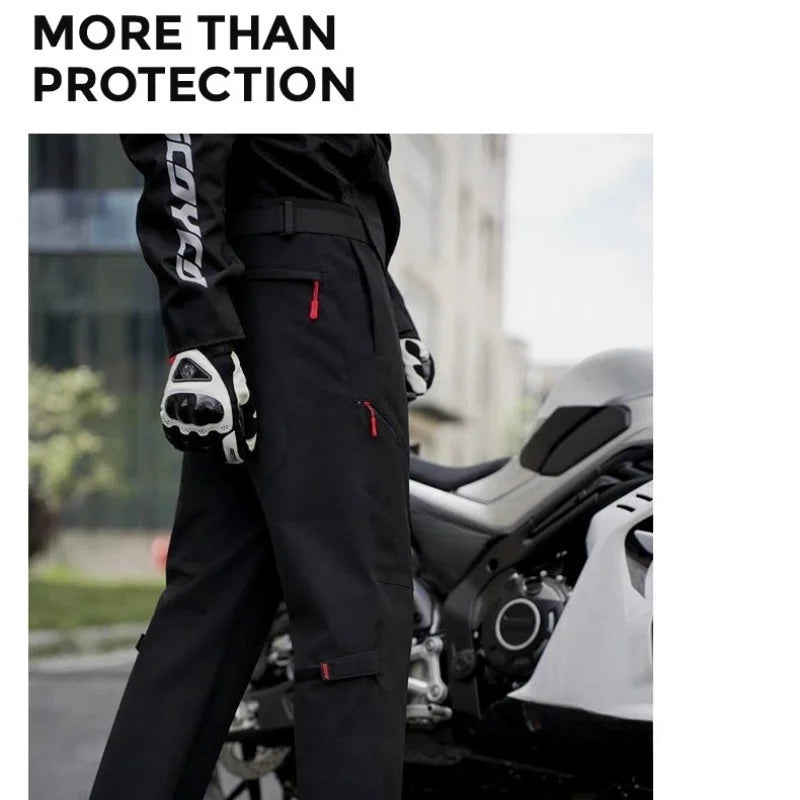 SCOYCO Motorcycle Riding Pants Men Autumn Winter Protective — product photo 5 of 5