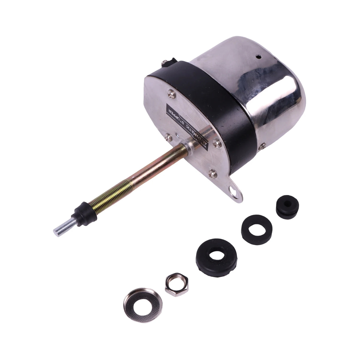 Stainless Windshield Wiper Motor Set for Ford Chevy — product photo 2 of 6