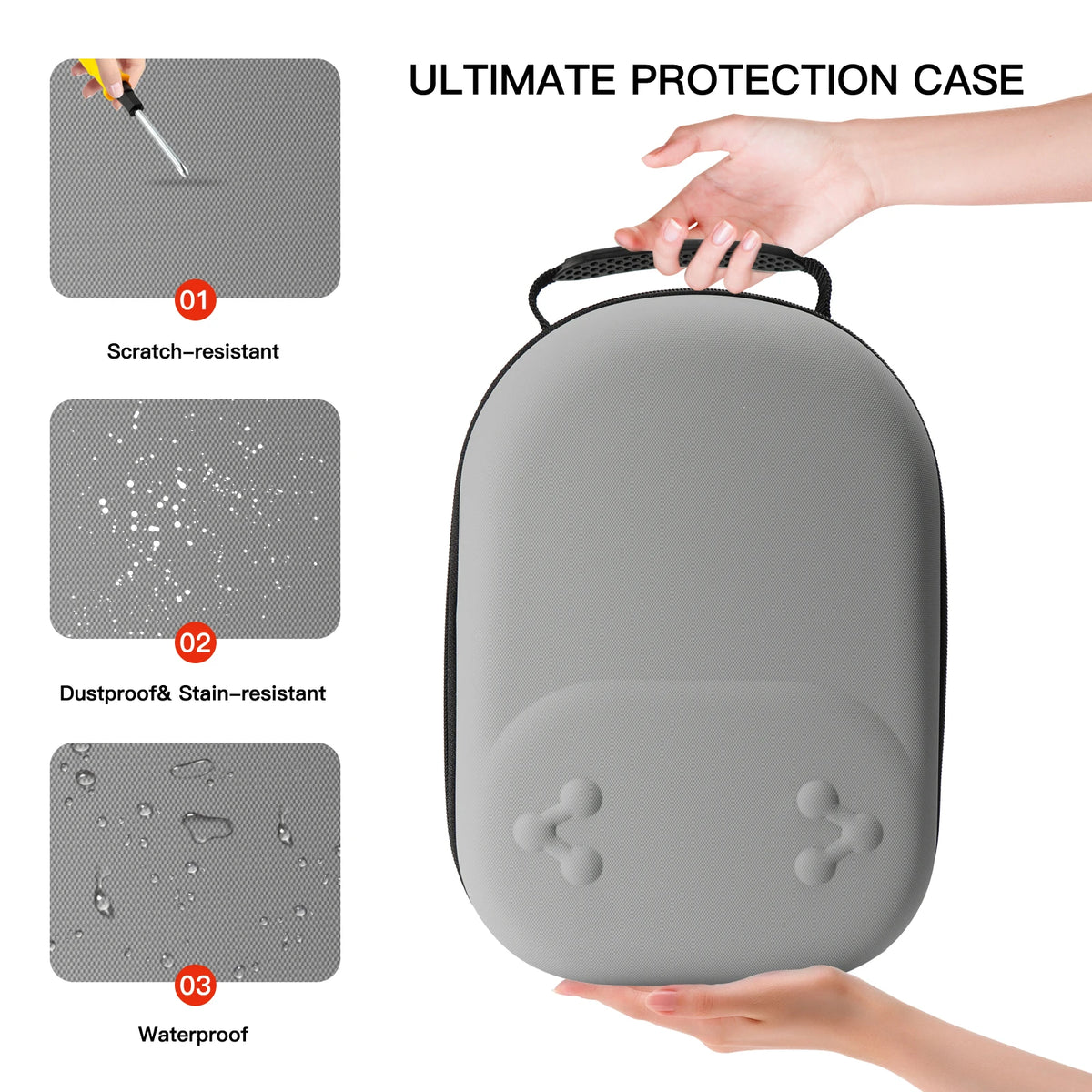 Hard Carrying Case Drop-resistant Portable Storage Bag Travel — product photo 5 of 6