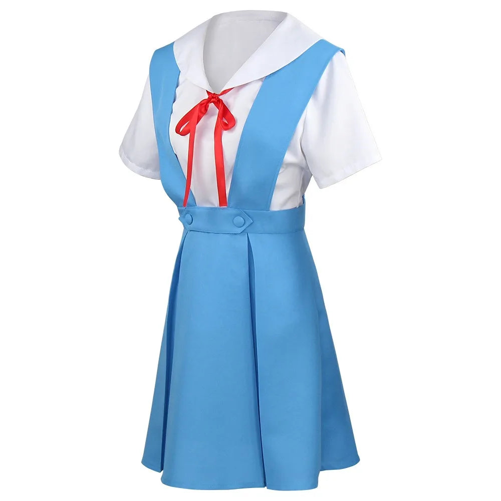 Ayanami Rei Cosplay Dress with Socks Asuka Langley — product photo 2 of 6