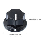 2 Pcs Guitar Accessory Knobs Electric Control Bass — product photo 4 of 6