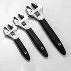 Universal Adjustable Ratchet Wrench Self-Locking Plumbing Pipe Repair — product photo 3 of 6
