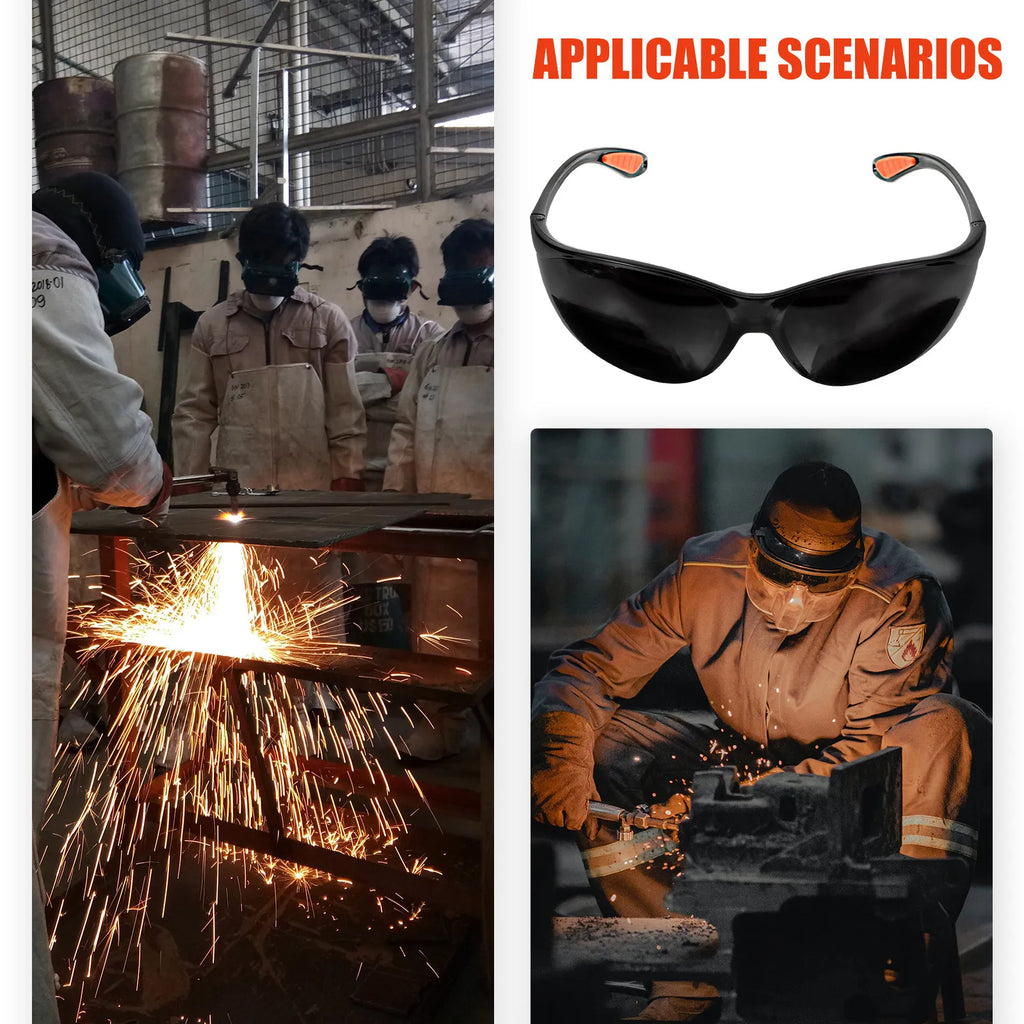Welding Goggles Protective Eyeglasses Impact Resistant Comfortable — product photo 5 of 6