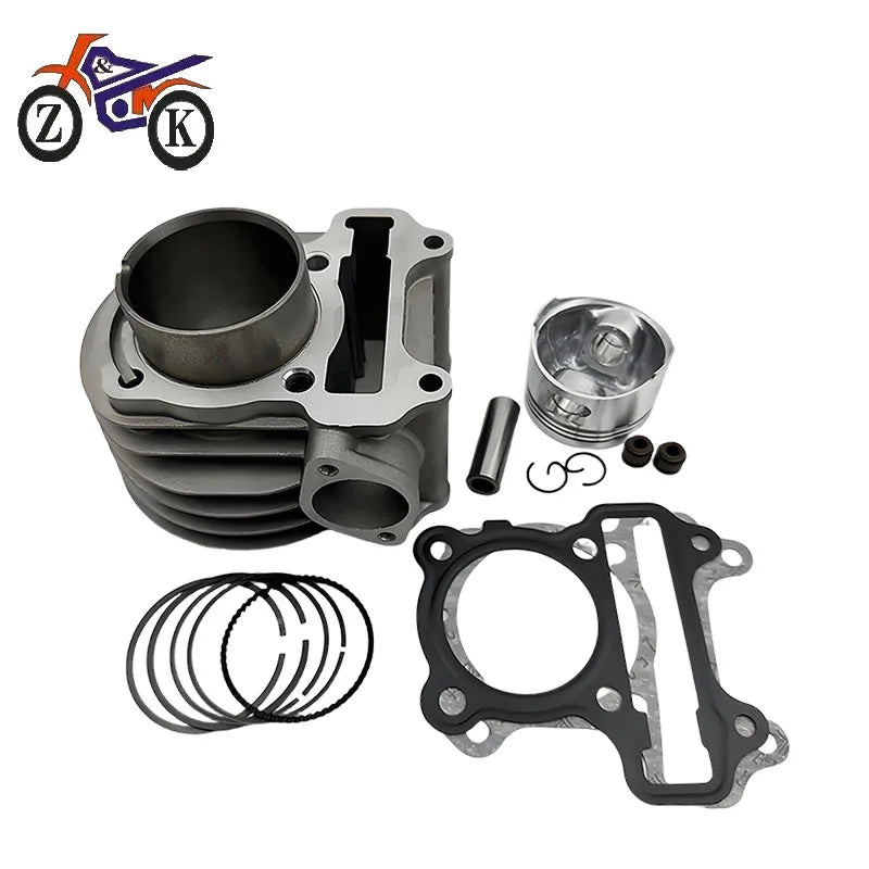 WH100 Motorcycle Cylinder Piston Kit For For Honda — product photo 6 of 6