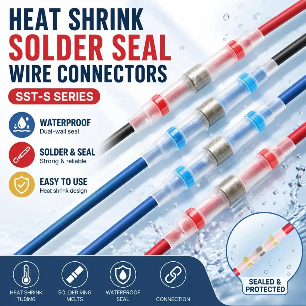 Waterproof Solder Seal Wire Connectors — product photo 3 of 6