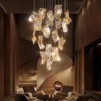 Modern Novelty LED Light Guide Ceiling Chandelier living — product photo 2 of 6
