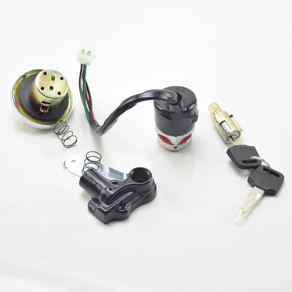 Motorcycle Switch Ignition fuel tank Cap Lock key — product photo 2 of 6
