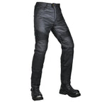Men's Motorcycle Pants Anti-Fall Windproof Motorbike Elastic Leather — product photo 4 of 6