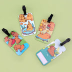 Cute Animal Luggage Tags Suitcase ID Address Name — product photo 3 of 6