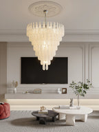 4-8 Layer Colorzied Glass Art E14 LED Ceiling — product photo 2 of 6