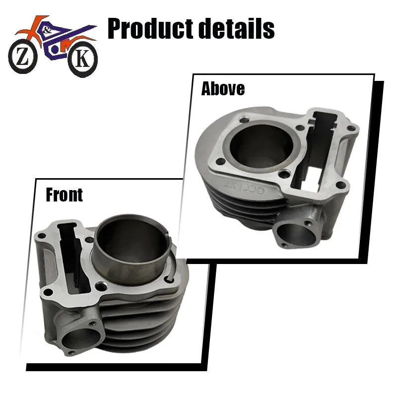 WH100 Motorcycle Cylinder Piston Kit For For Honda — product photo 4 of 6