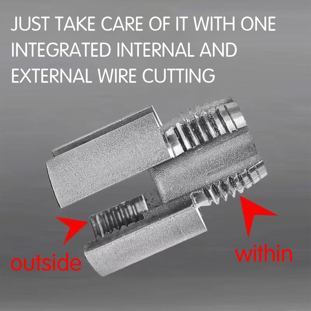 Portable PVC Pipe Threader Tool Metal Internal & — product photo 6 of 6