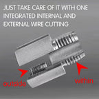 Portable PVC Pipe Threader Tool Metal Internal & — product photo 6 of 6