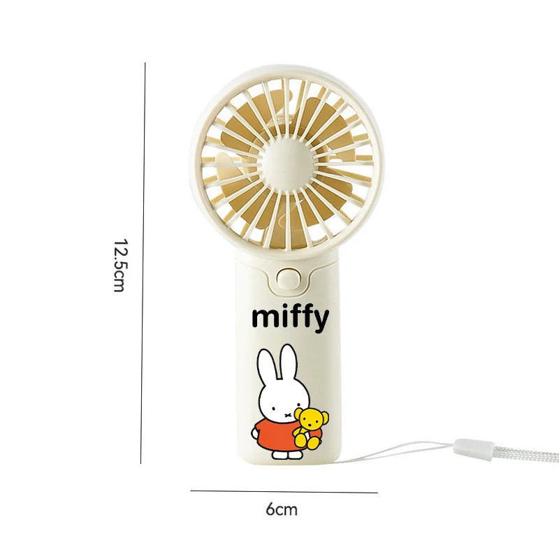 Cute Miffys Mini Fan Girls Boy Outdoor Sports — product photo 2 of 6