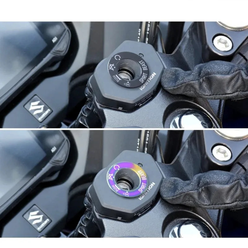 Motorcycle Keyhole Decoration Motorbike Modified Parts Creative Key — product photo 2 of 6