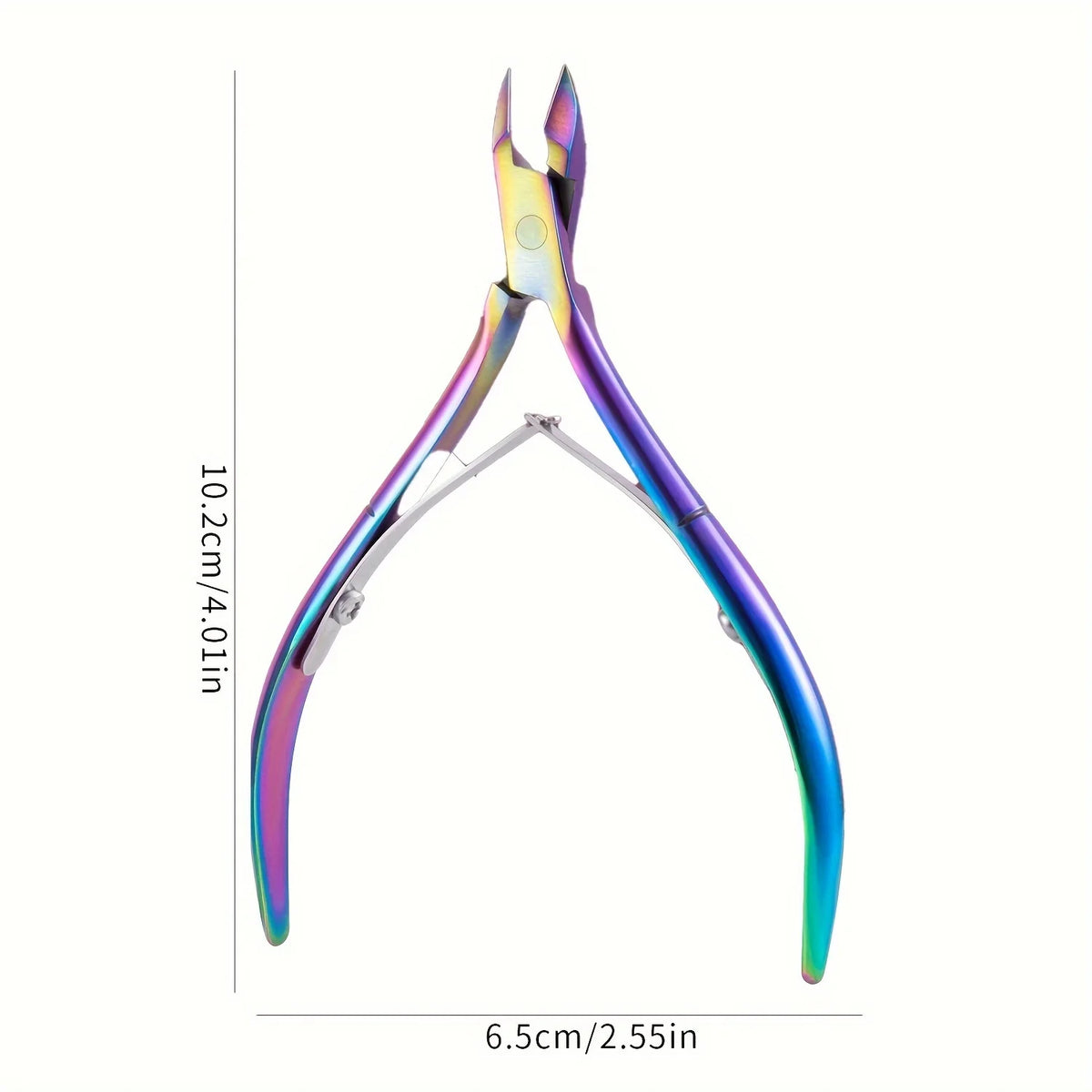 1 Pcs Colorful Scissor Nail Cuticle Nipper Clipper
