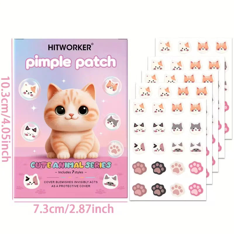 Cute Cat 7 Designs Acne Patches for Women — product photo 5 of 5