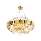 Modern Home Luxury Stainless Steel Crystal Chandelier Hotel — product photo 5 of 5
