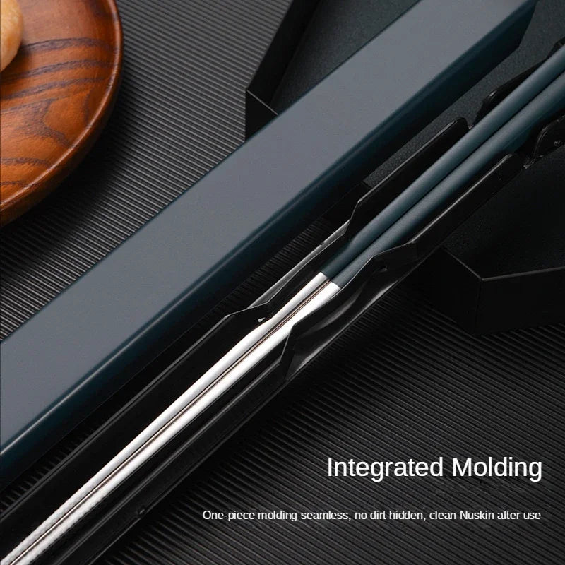 304 Stainless Steel Chopstick Lunch Tableware Travel Portable — product photo 6 of 6