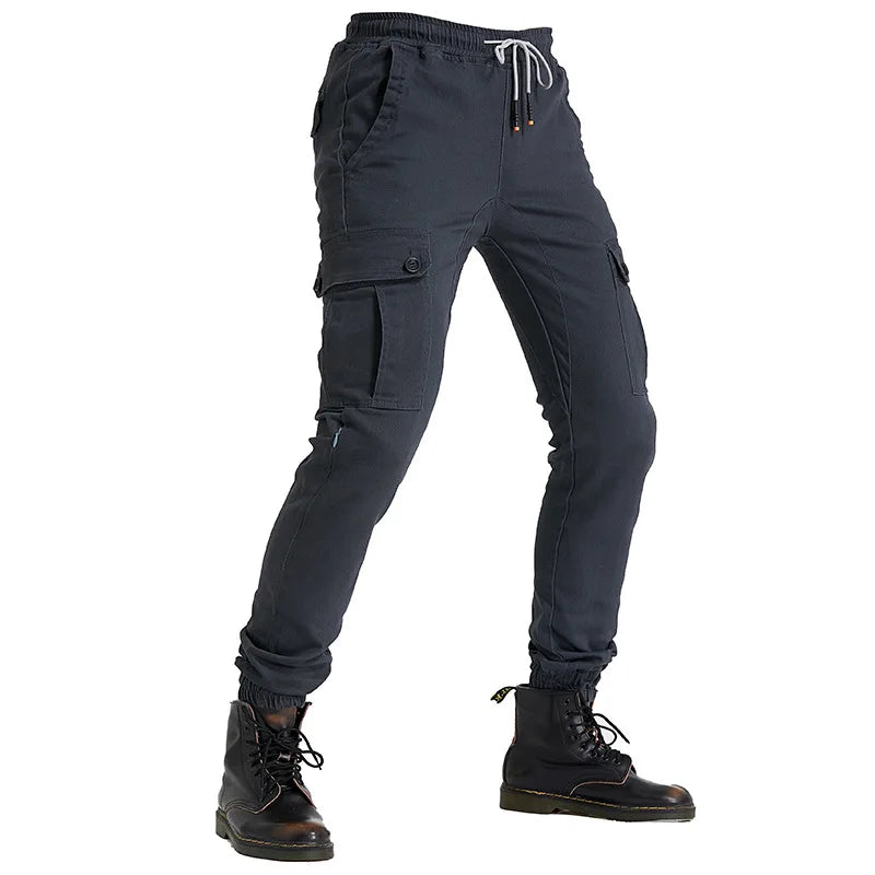 LOONG BIKER Multi Pocket Men Motorbike Jogger Pants — product photo 4 of 5