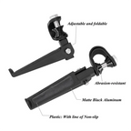Folding Footrest Bumper for Harley-Davidson Honda Suzuki — product photo 5 of 6