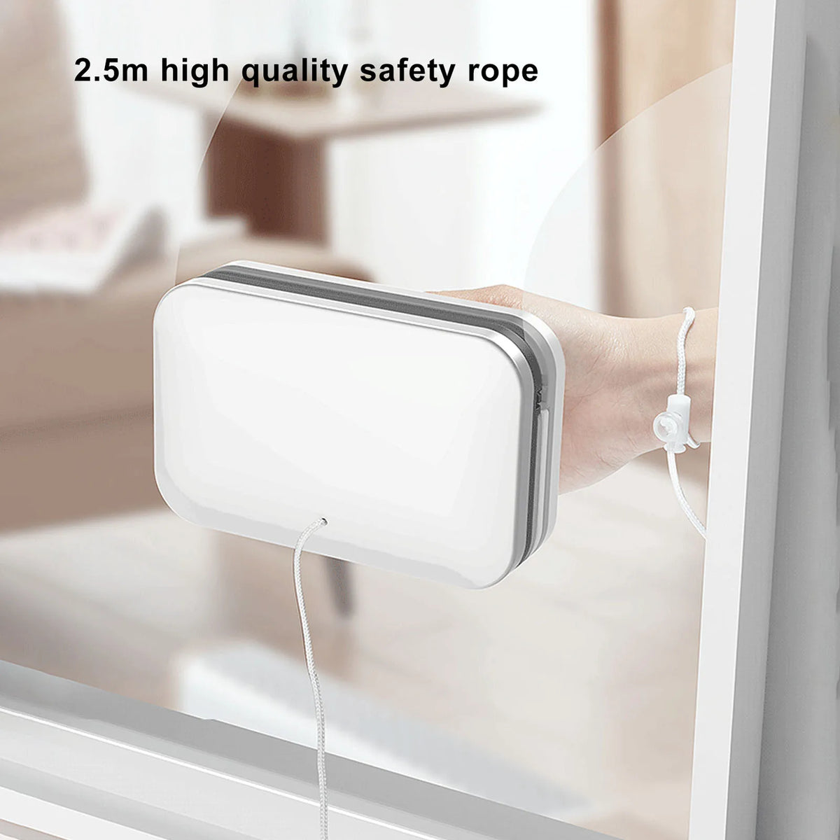 D9 Magnetic Window Cleaner Large Handle Double Sided — product photo 2 of 6