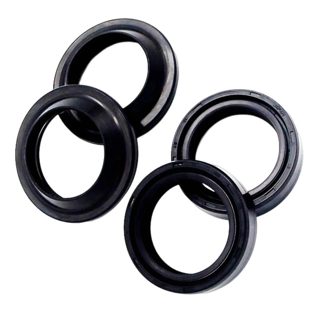 Premium Rubber Front Fork Dust Seal and Oil — main product photo
