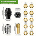 16pcs Premium Rotary Tool Chuck Set — main product photo