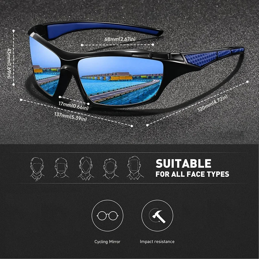 7PCS Fashion Safety Goggles Cycling Glasses Men Women — product photo 6 of 6