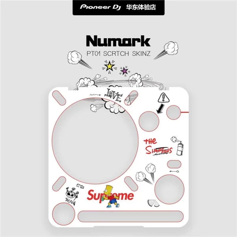 Numark pt01 scratch vinyl 7inch dj small record — product photo 4 of 5