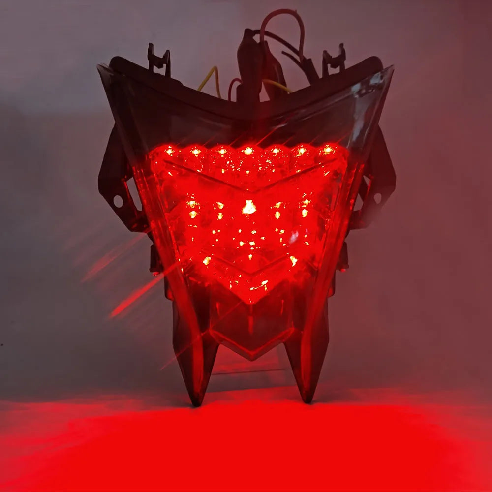 LED Motorcycle Turn Signals Integrated Tail Light Rear — product photo 4 of 6