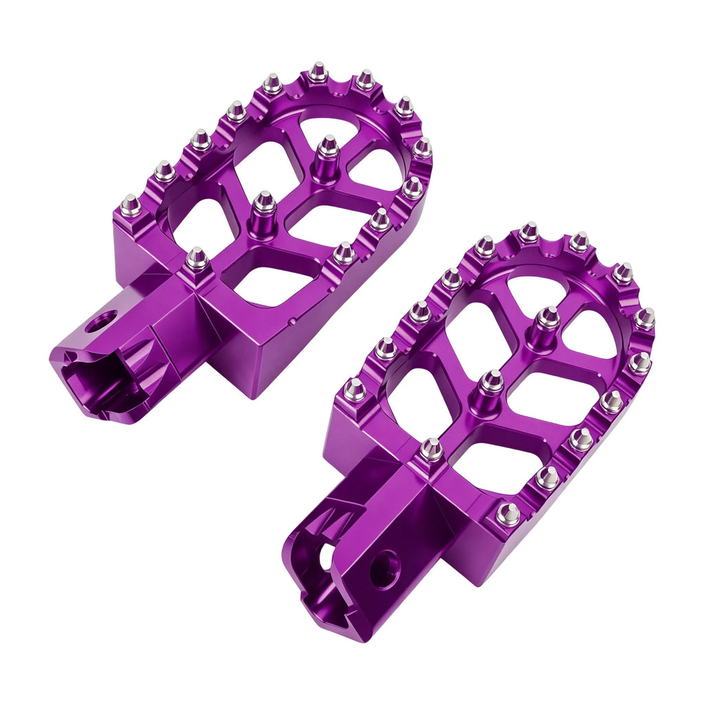 Motorcycle CNC Foot Pegs Pedal Anti-Slip Footrest Aluminum — product photo 4 of 6