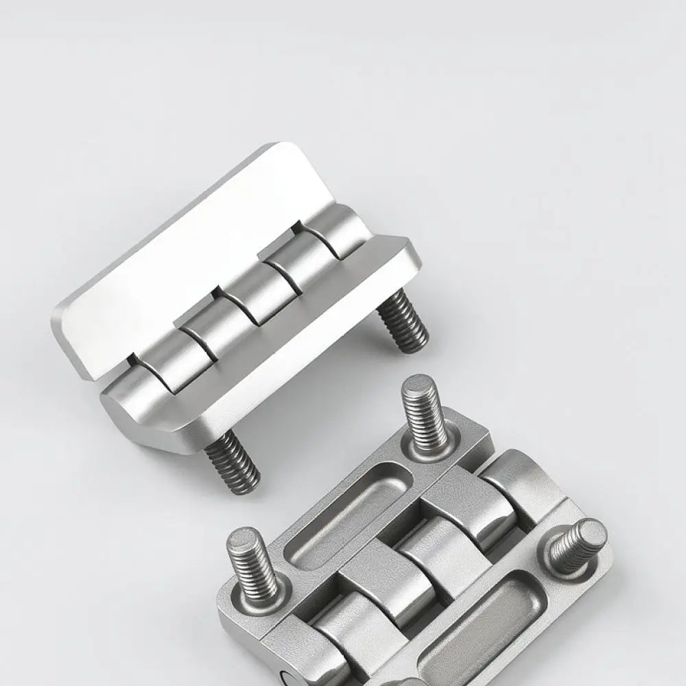 Polished Stainless Steel Industrial Hinge For Machine Enclosure — product photo 2 of 6