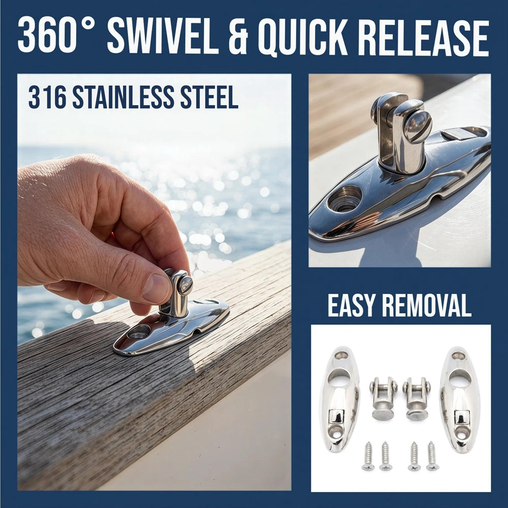 Quick Release Boat Top Deck Hinge Boat Canopy — product photo 4 of 6