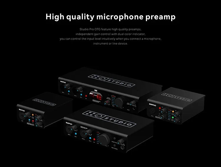 Midiplus Professional Studio S Pro OTG Audio Interface — product photo 6 of 6