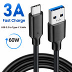 USB 3.2 Type C to A Cable 10Gbps