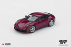 MINIGT 1/64 Porsche 911 (992.1) Rubystone Red Set — product photo 3 of 6