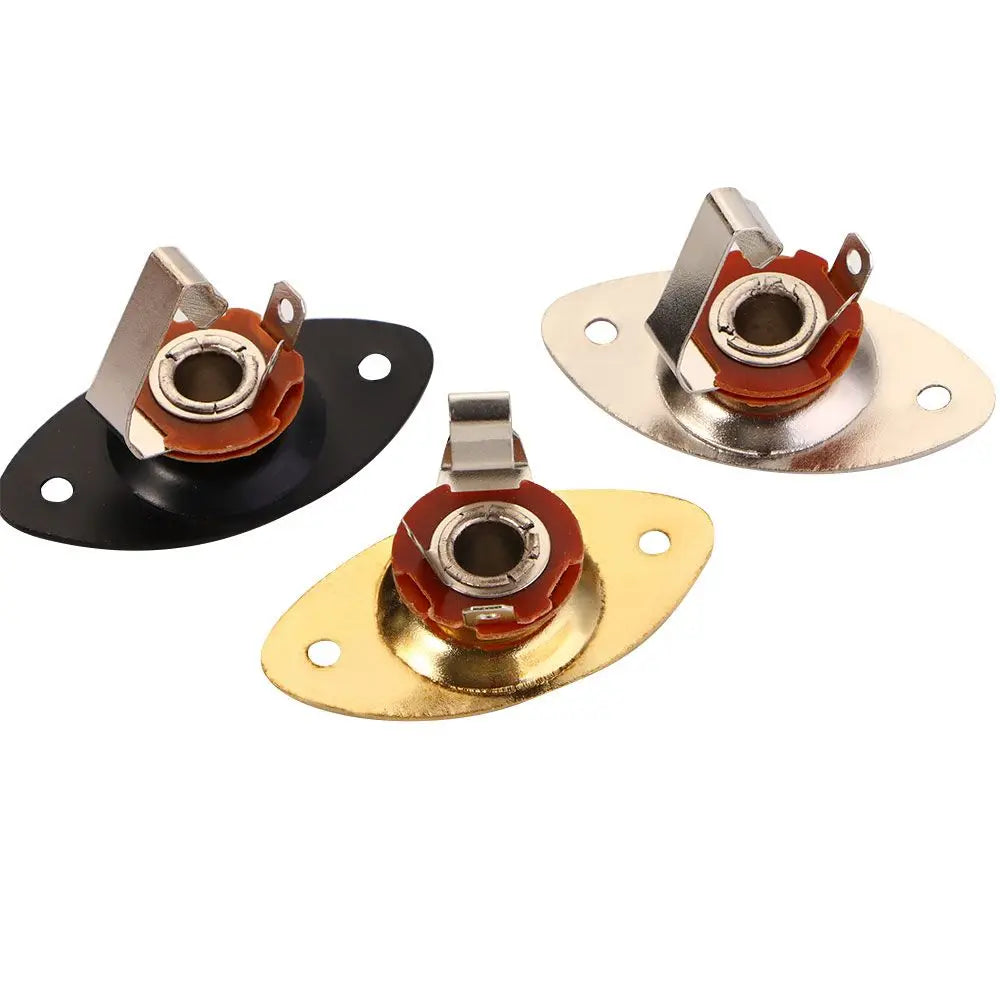 Instruments Jack Plate & Screws Guitar Replacemnet Electric — product photo 5 of 6