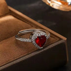 1PCS Fashionable and Exquisite Micro inlaid Zircon Love