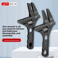 Large Opening Adjustable Pipe Wrench — main product photo