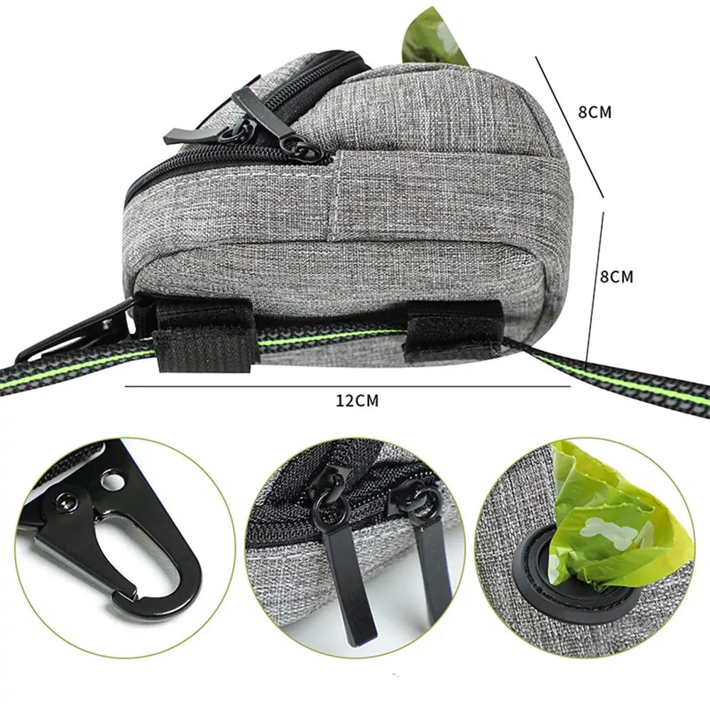 Pet Dog treat pouch Portable Multifunction Dog training — product photo 2 of 6