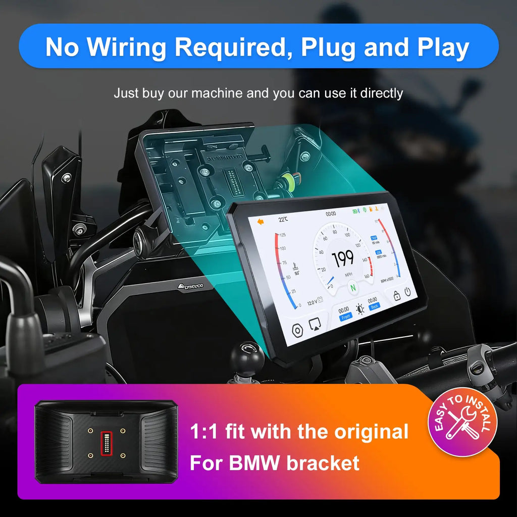 7-inch for BMW Wireless CarPlay Moto Android Auto — product photo 4 of 6