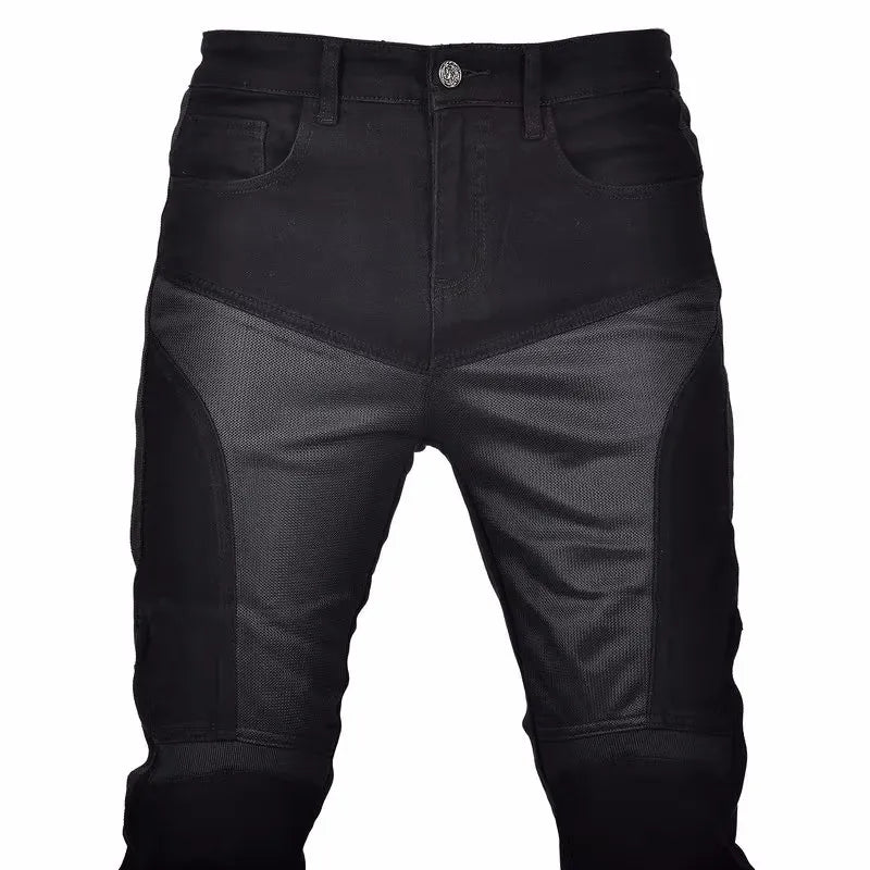 Multiple Mesh Breathable Areas Motorcycle Summer Riding Jeans — product photo 2 of 6