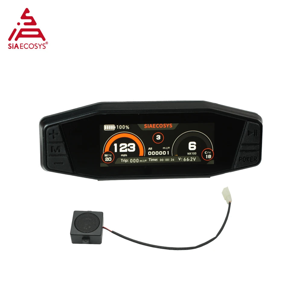 SiAECOSYS SCJ5066-1 SCJ313 SCJ3622-A Speedometer with Horn for — product photo 2 of 5
